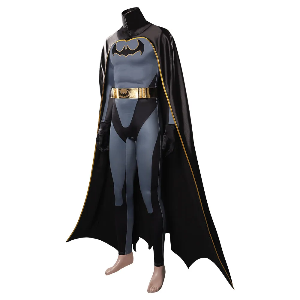 DC League of Super-Pets-Batman Cosplay Costume Jumpsuit Cloak  Outfits Halloween Carnival Suit