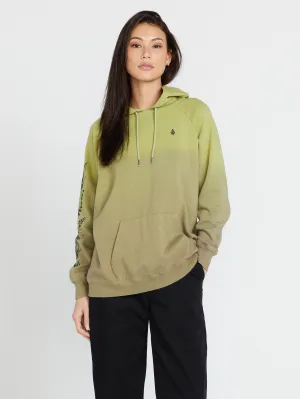 Dede  Brushed Back Hoodie - ISLAND GREEN