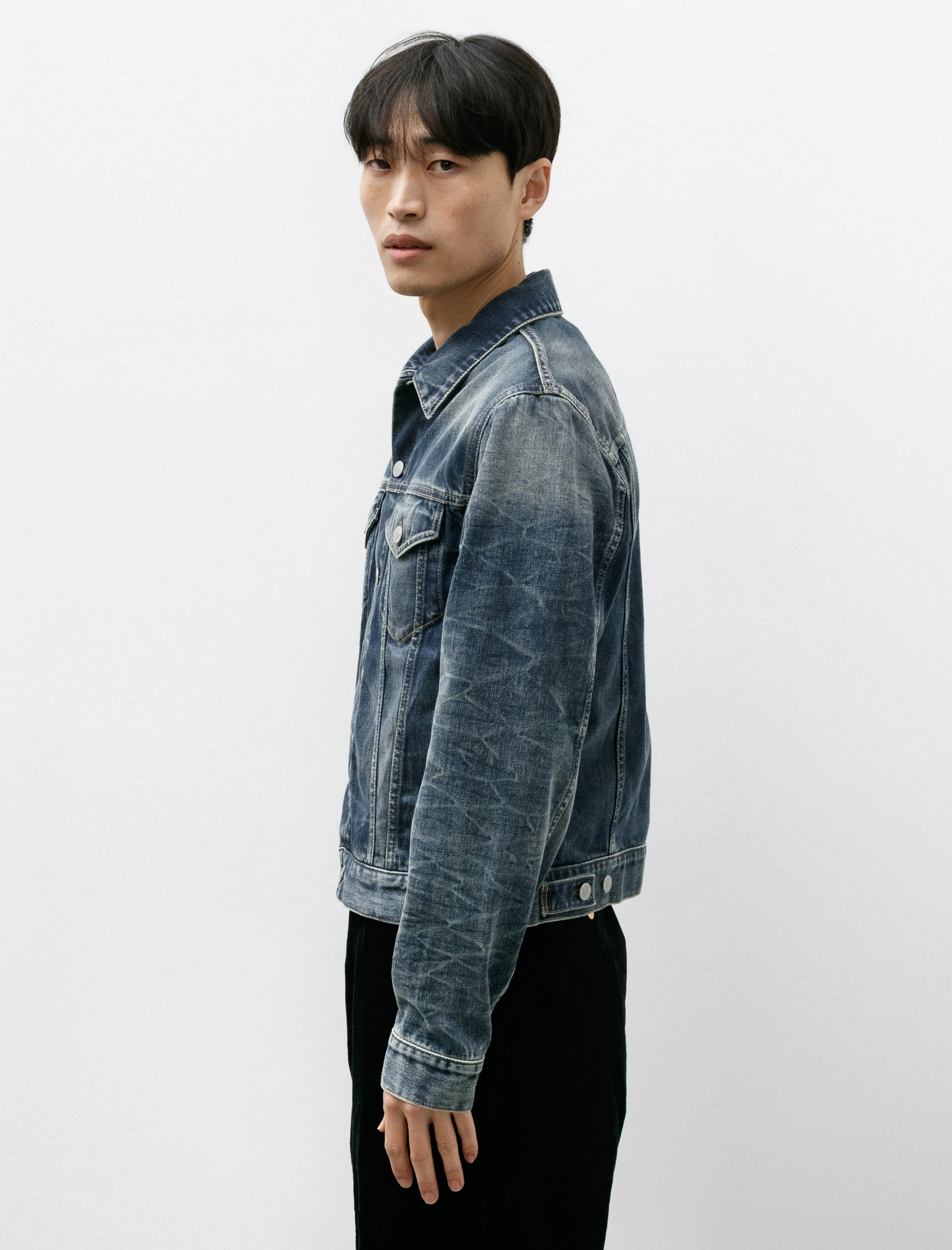 Denim Jacket Mid Blue