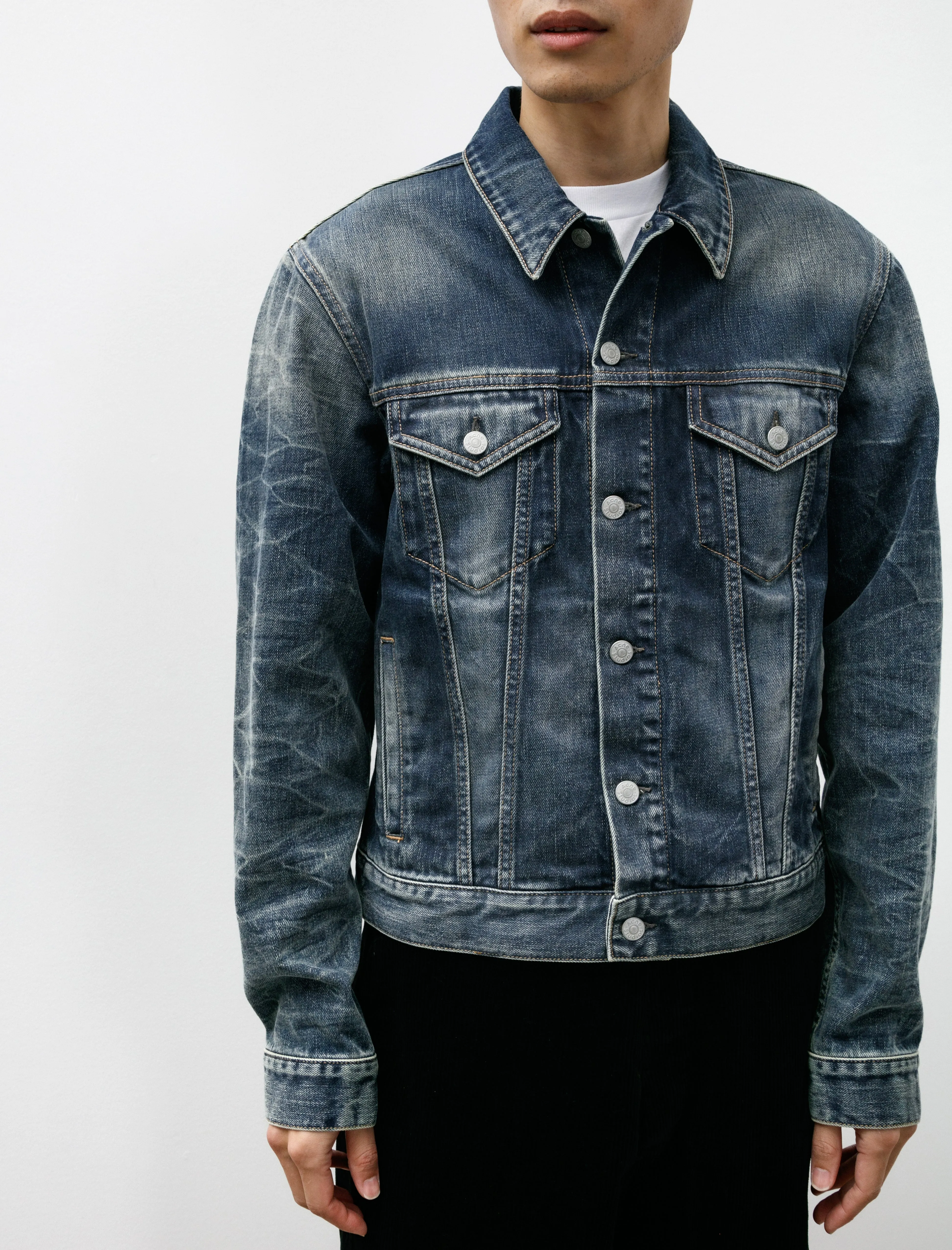 Denim Jacket Mid Blue