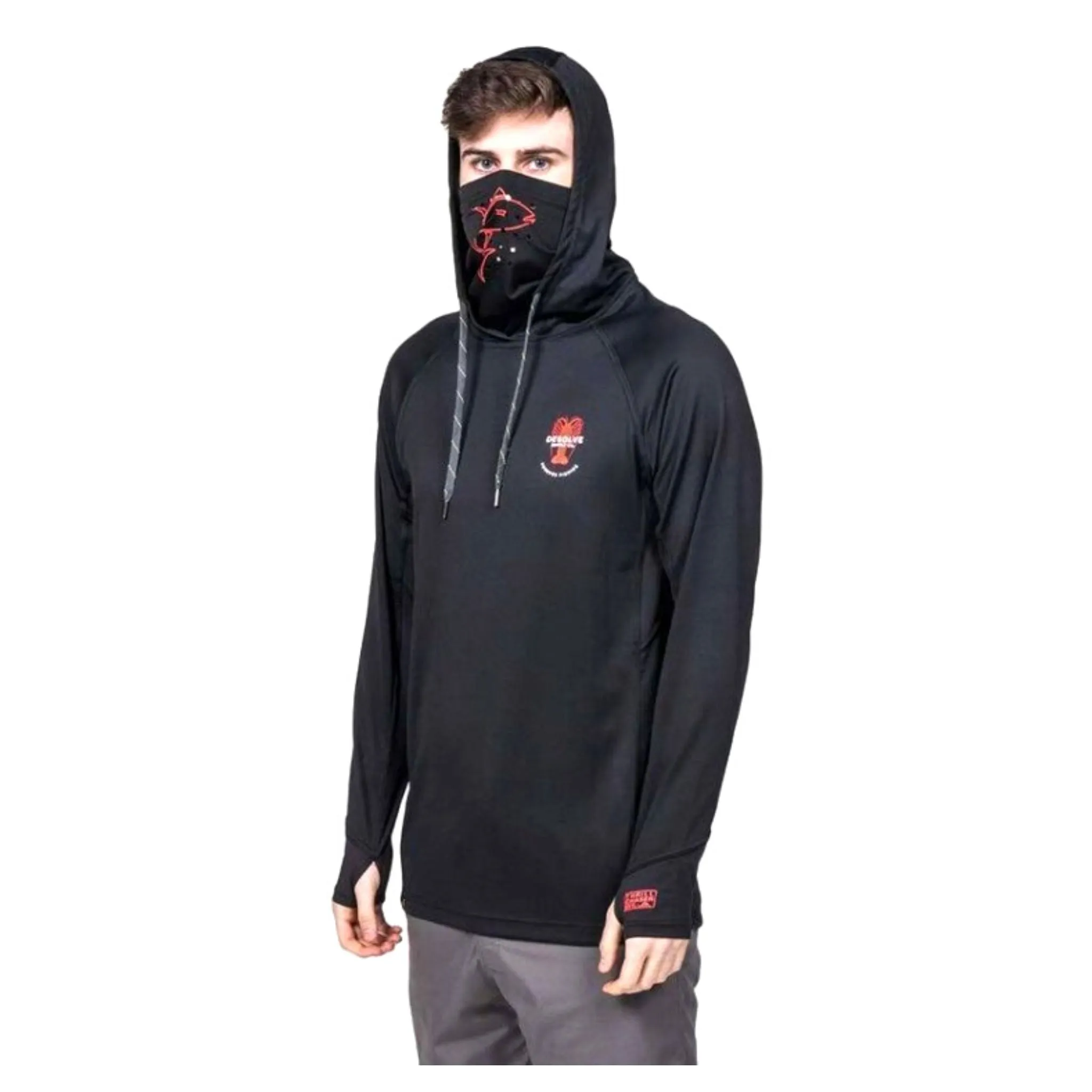 Desolve Fish Face Hoodie