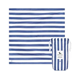 Dock & Bay Picnic Blanket Whitsunday Blue Large 170x170cm