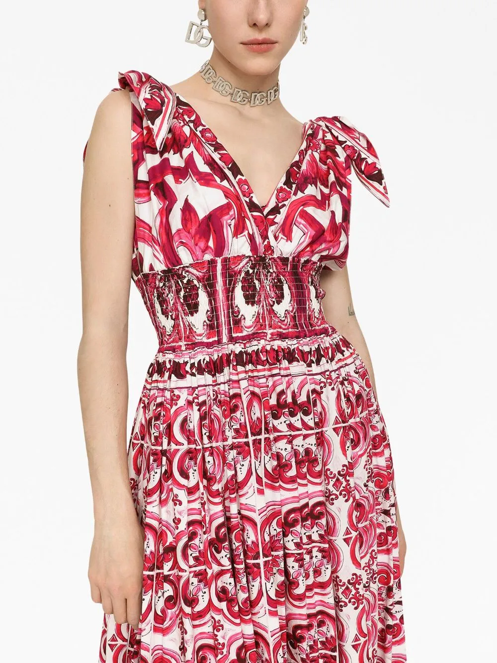 Dolce&Gabbana Cruise Dresses Fuchsia