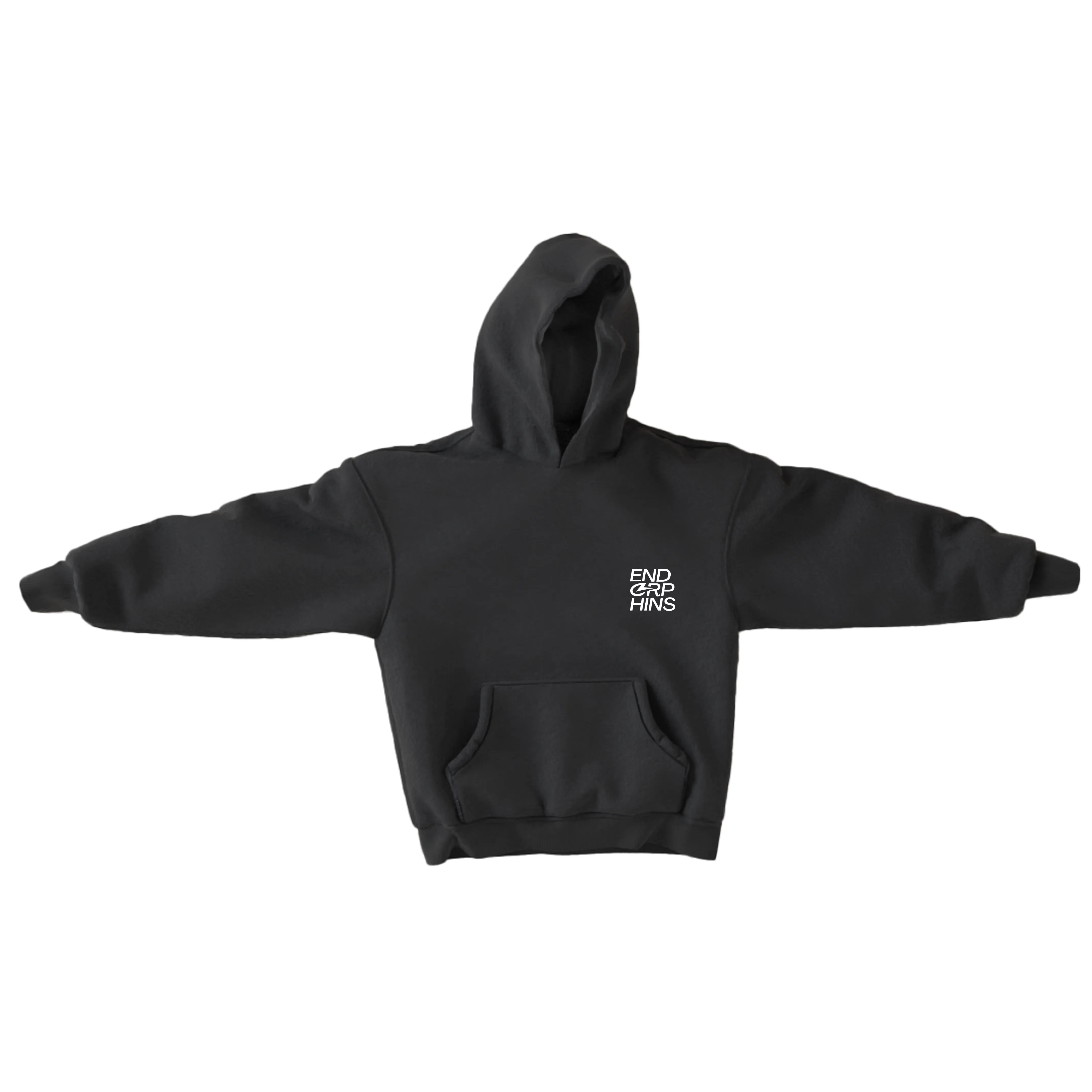 DROP 003 |  "EXPERIENCE THE RUNNERS HIGH" HOODIE | STACKED FRONT