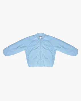 EPTM CAPITAL CROPPED BOMBER-SKY BLUE