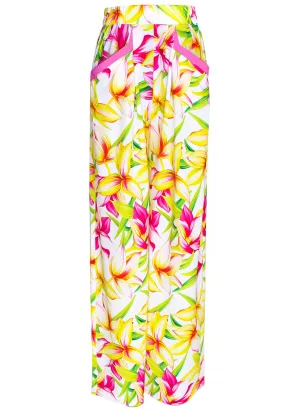 Euphoria - Floral Love Pants (Neon Pink)