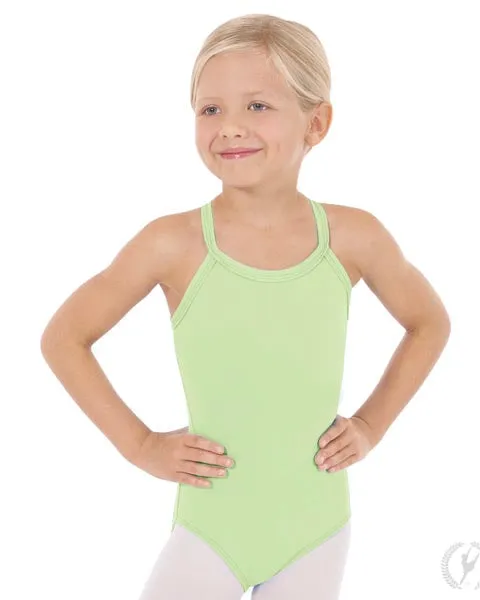 Eurotard 44819C Girls Microfiber Adjustable Camisole Leotard