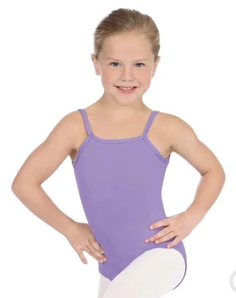 Eurotard 44819C Girls Microfiber Adjustable Camisole Leotard