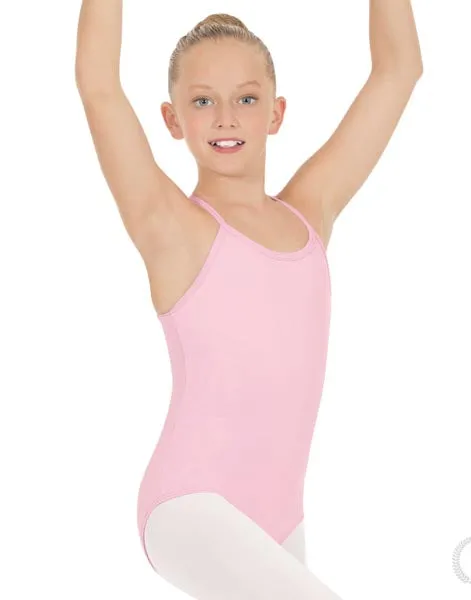 Eurotard 44819C Girls Microfiber Adjustable Camisole Leotard