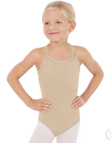 Eurotard 44819C Girls Microfiber Adjustable Camisole Leotard