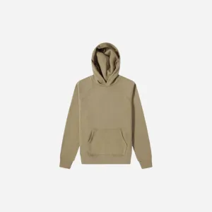 FEAR OF GOD ESSENTIALS SUMMER BACK LOGO POPOVER HOODIE PISTACHIO