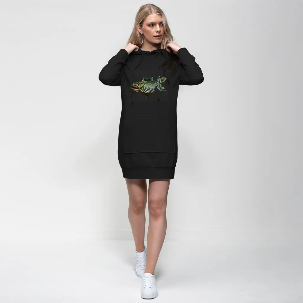 Fish Premium Adult Hoodie Dress