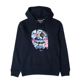 Forty Monster Libre Digital Navy Hoodie