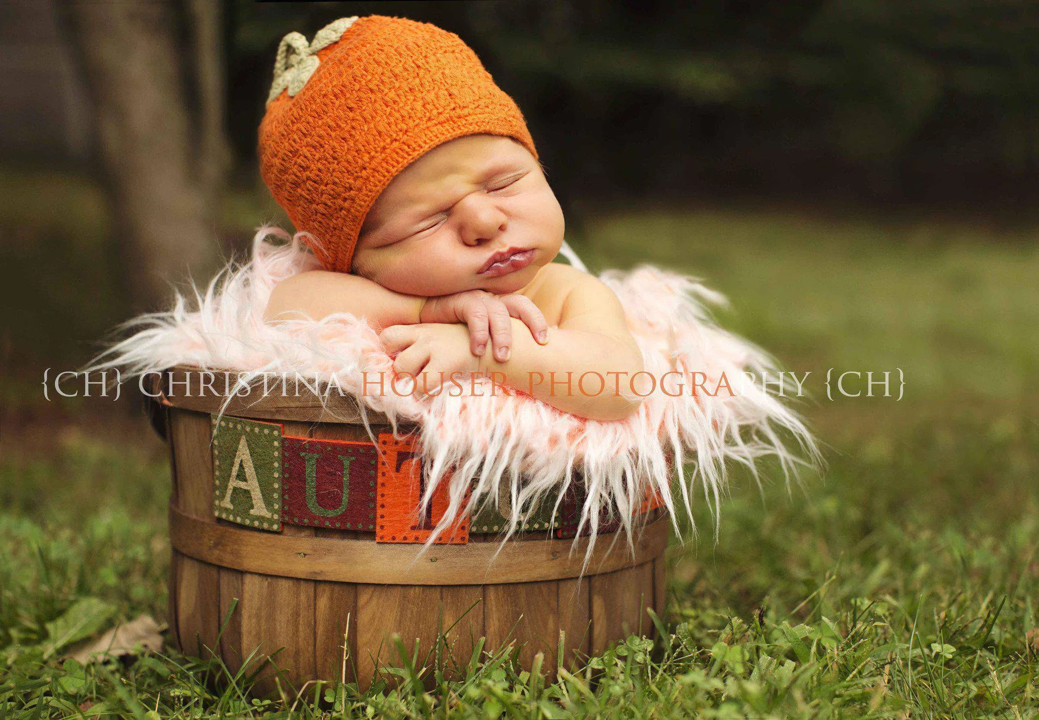 Frosted Orange Mongolian Faux Fur Rug Newborn Baby Toddler