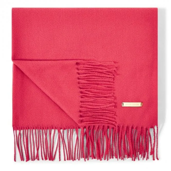 Fuchsia Plain Blanket Scarf KLS526