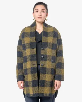 Gino Coat in Dark Green