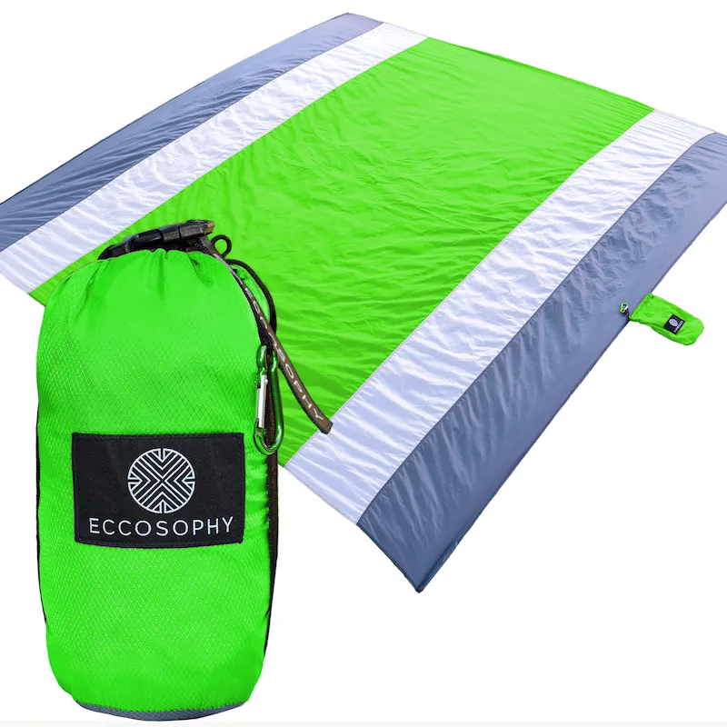 Green Beach Blanket