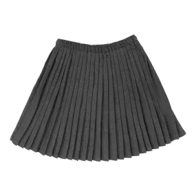 Grey pleated skirt by Lil Leggs