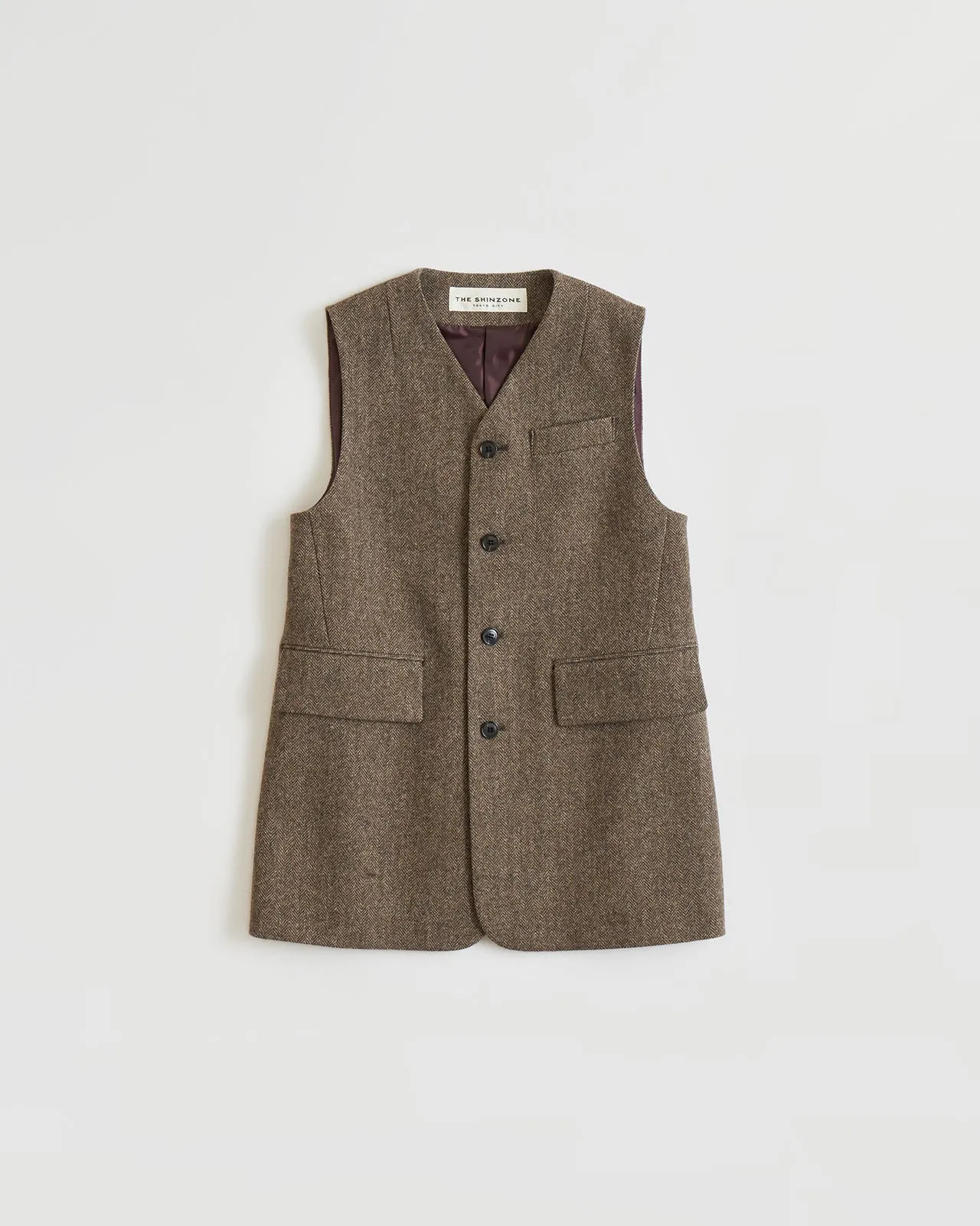 HERRINGBONE GILET