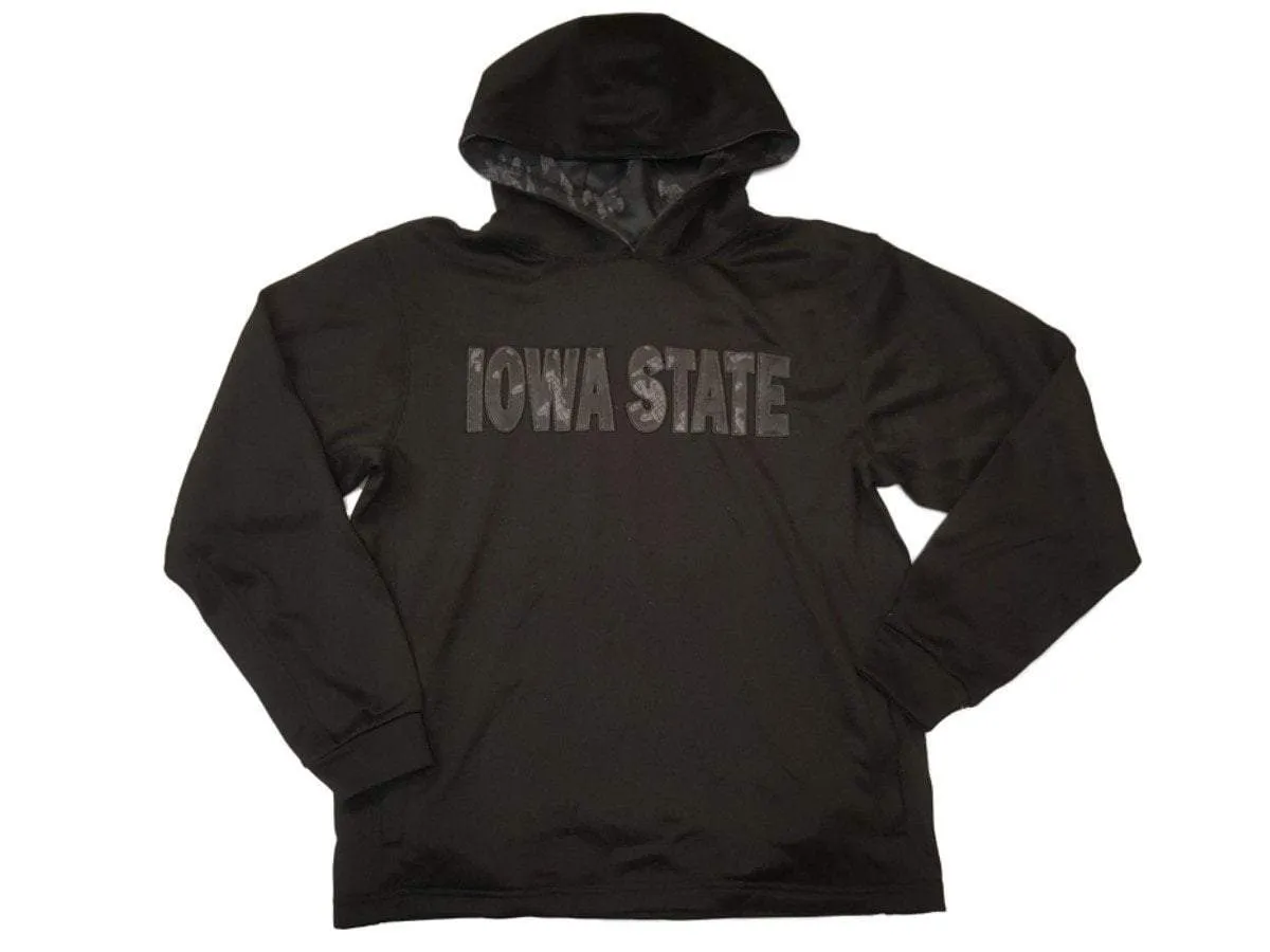 Iowa State Cyclones Colosseum YOUTH Boy's Black Hoodie Sweatshirt 16-18 (L)