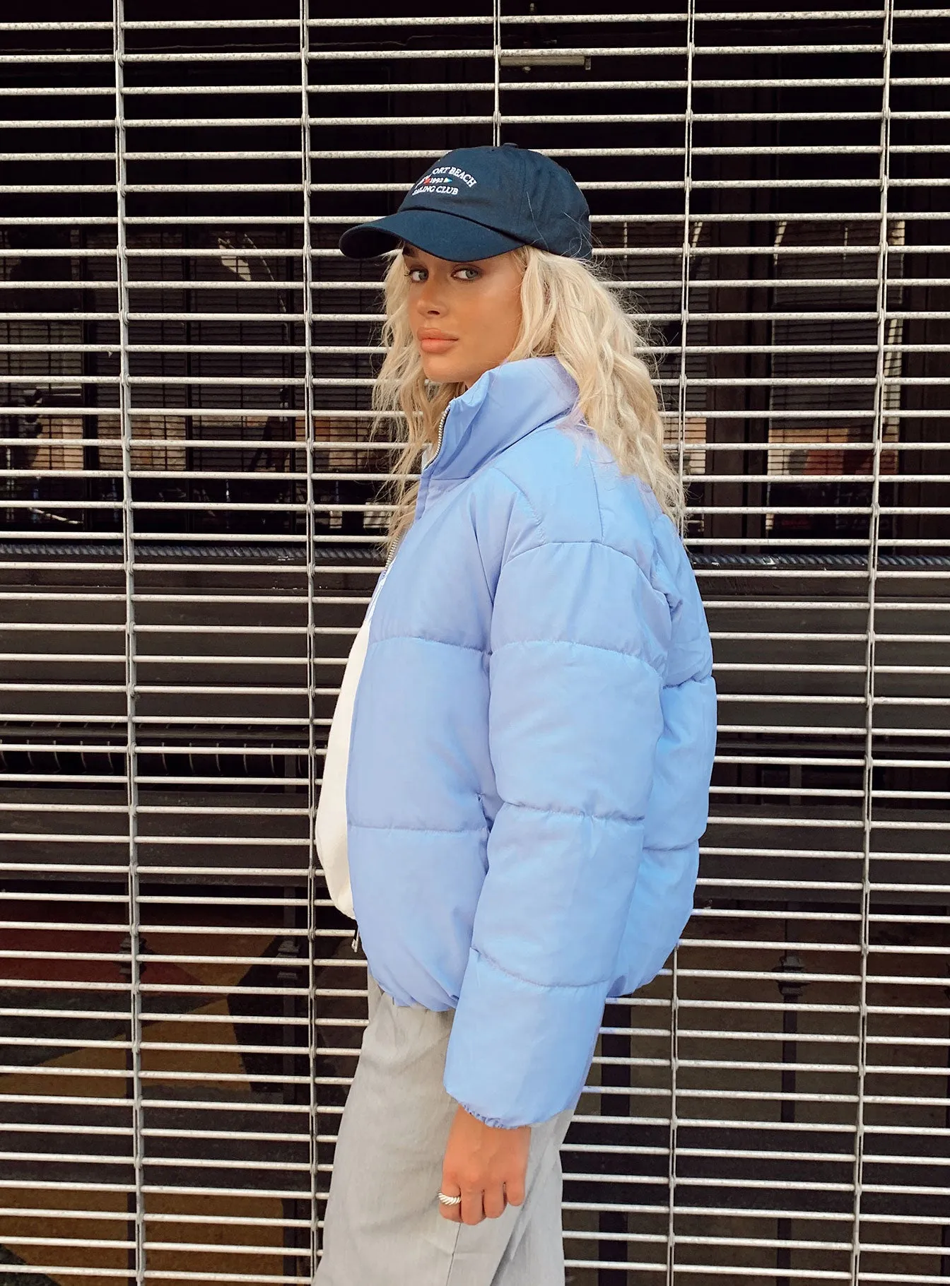 Ivey Puffer Jacket Blue