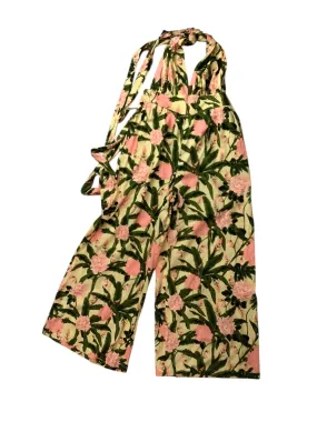 Jumpsuit By Target-designer In Tropical Print, Size: L