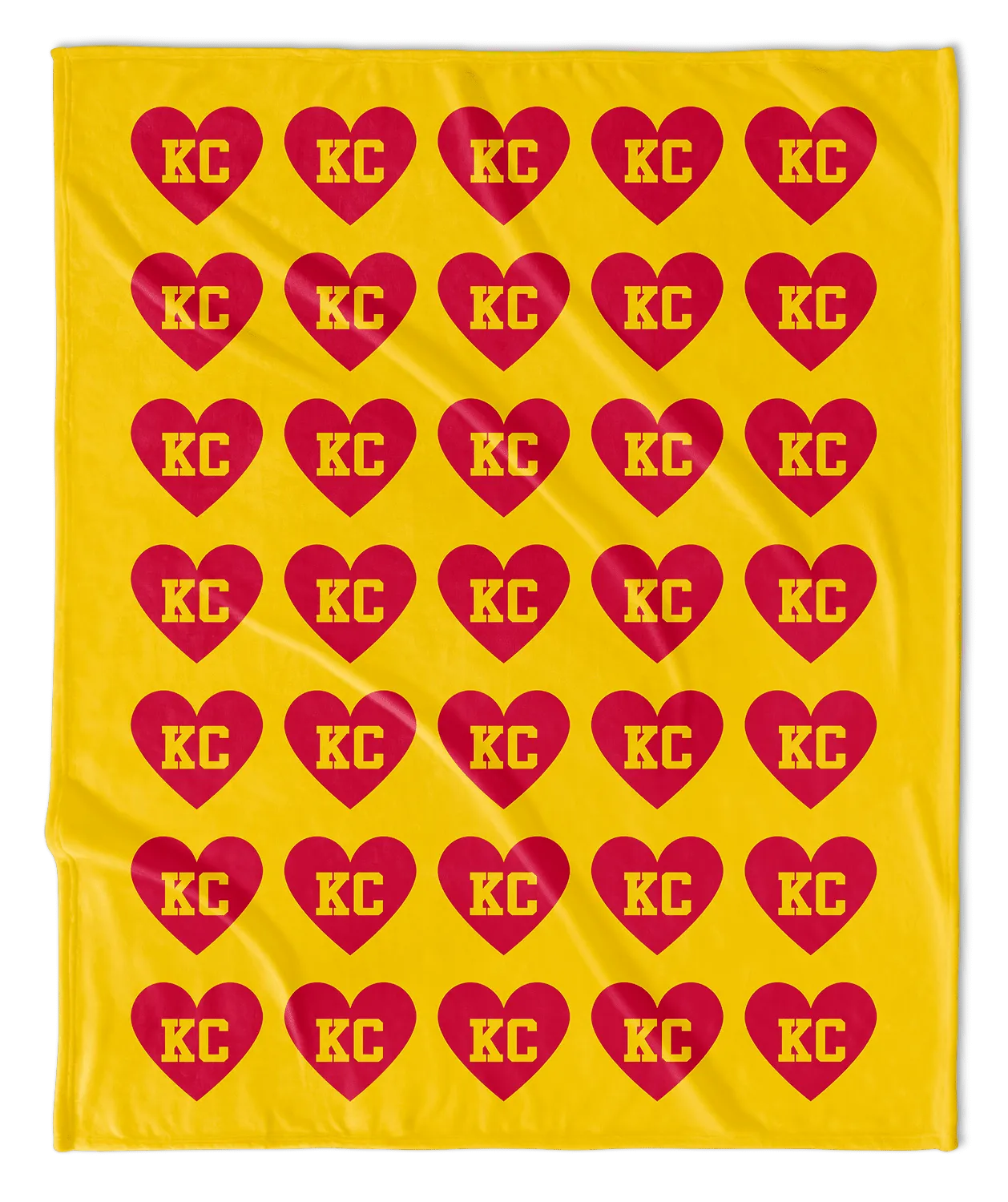 KC Hearts Blanket