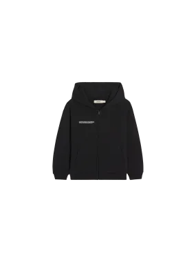 Kids' 365 Zipped Hoodie—black