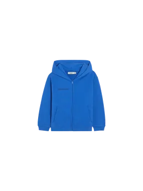 Kids' 365 Zipped Hoodie—cobalt blue