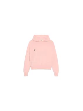 Kids Merino Wool Hoodie—pearl pink