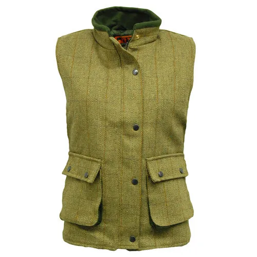 Ladies Game Tweed Gilet