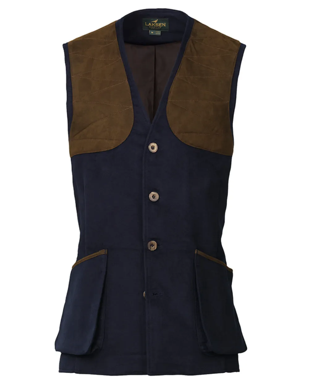 Laksen Belgravia Moleskin Leith Shooting Vest