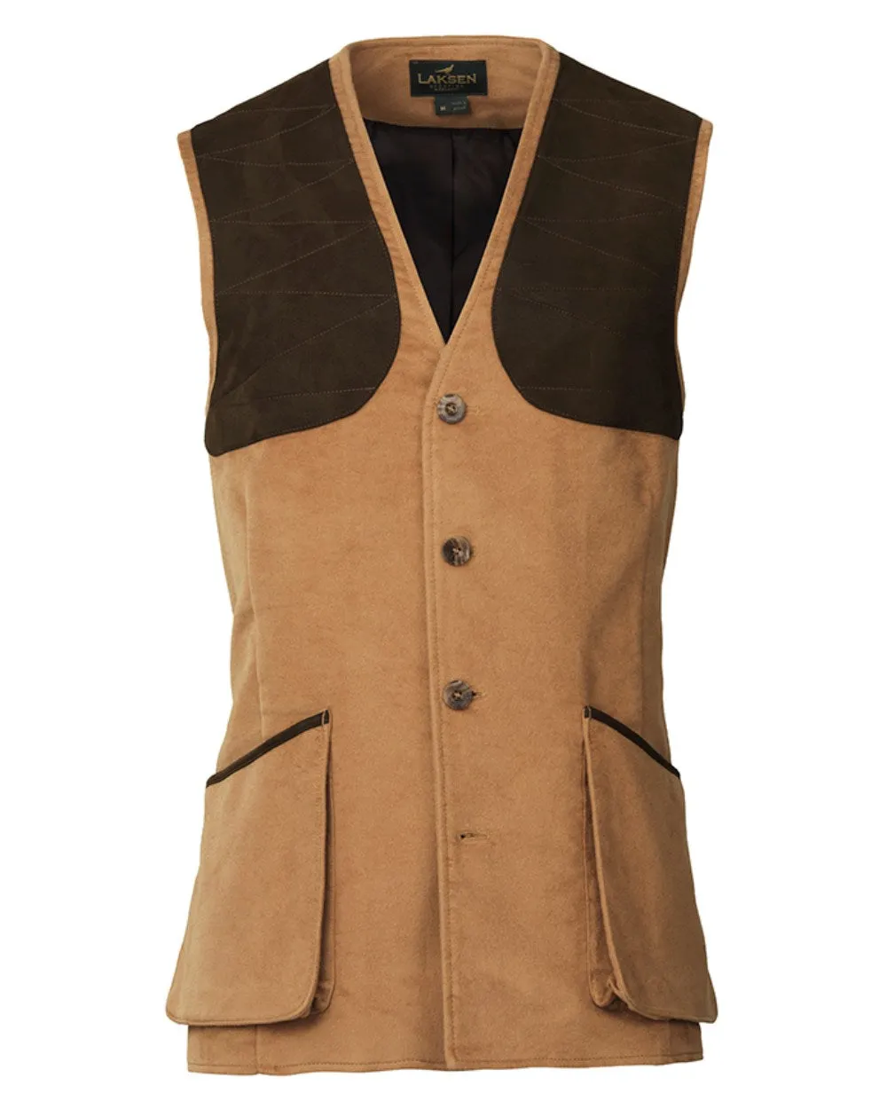 Laksen Belgravia Moleskin Leith Shooting Vest