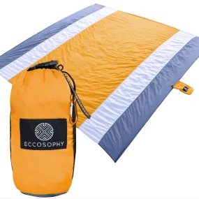 Light Orange Beach Blanket