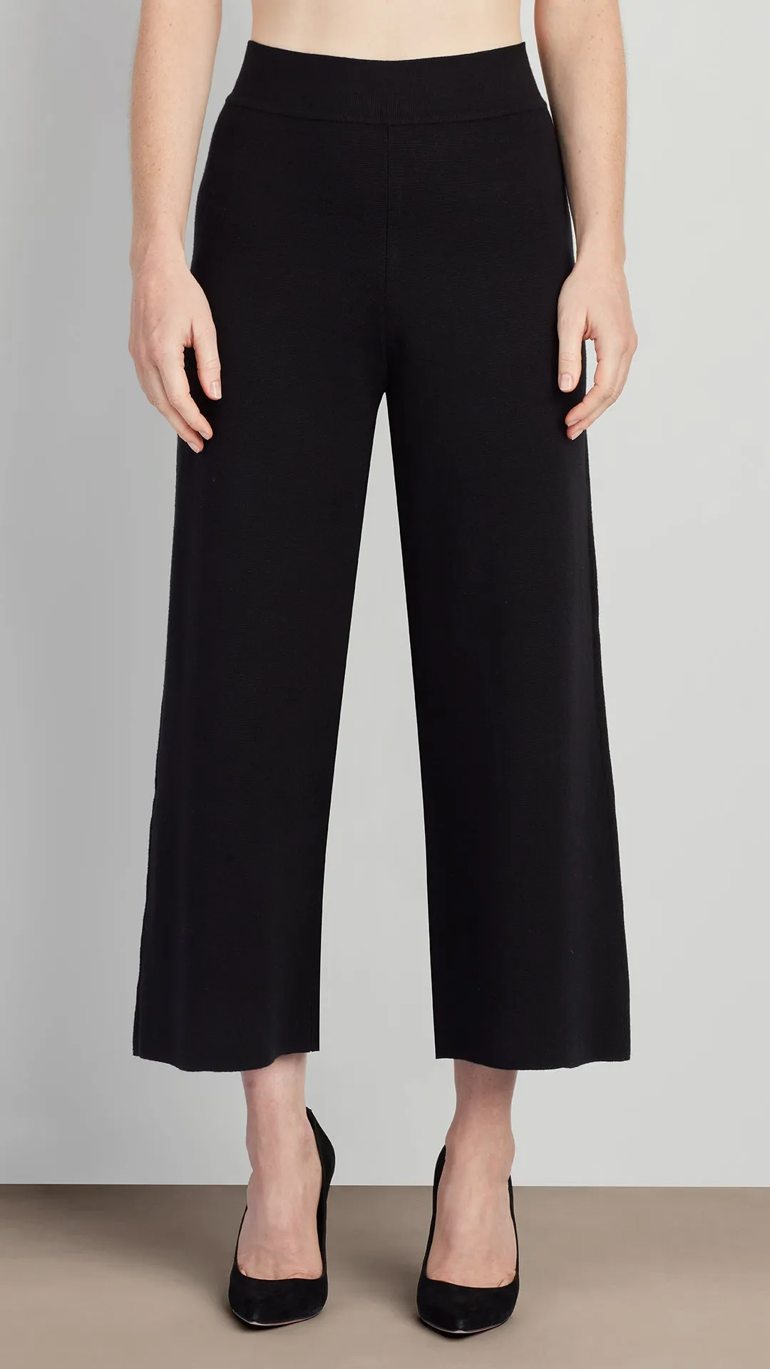 LUNA KNIT CROPPED PANT