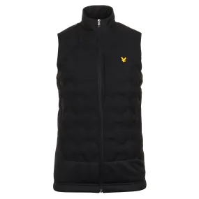 Lyle & Scott Golf Welded Check Fleece Gilet