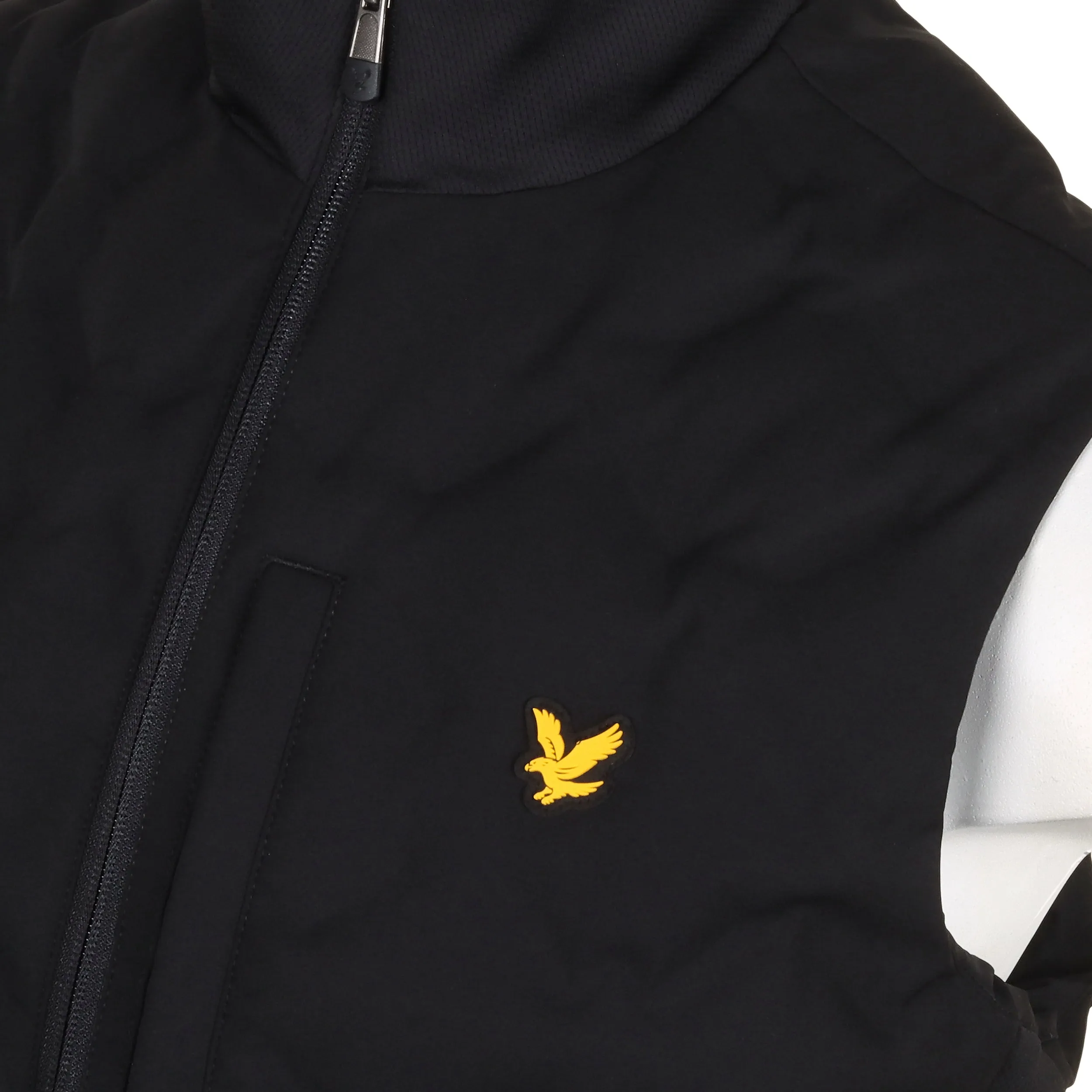 Lyle & Scott Golf Welded Check Fleece Gilet