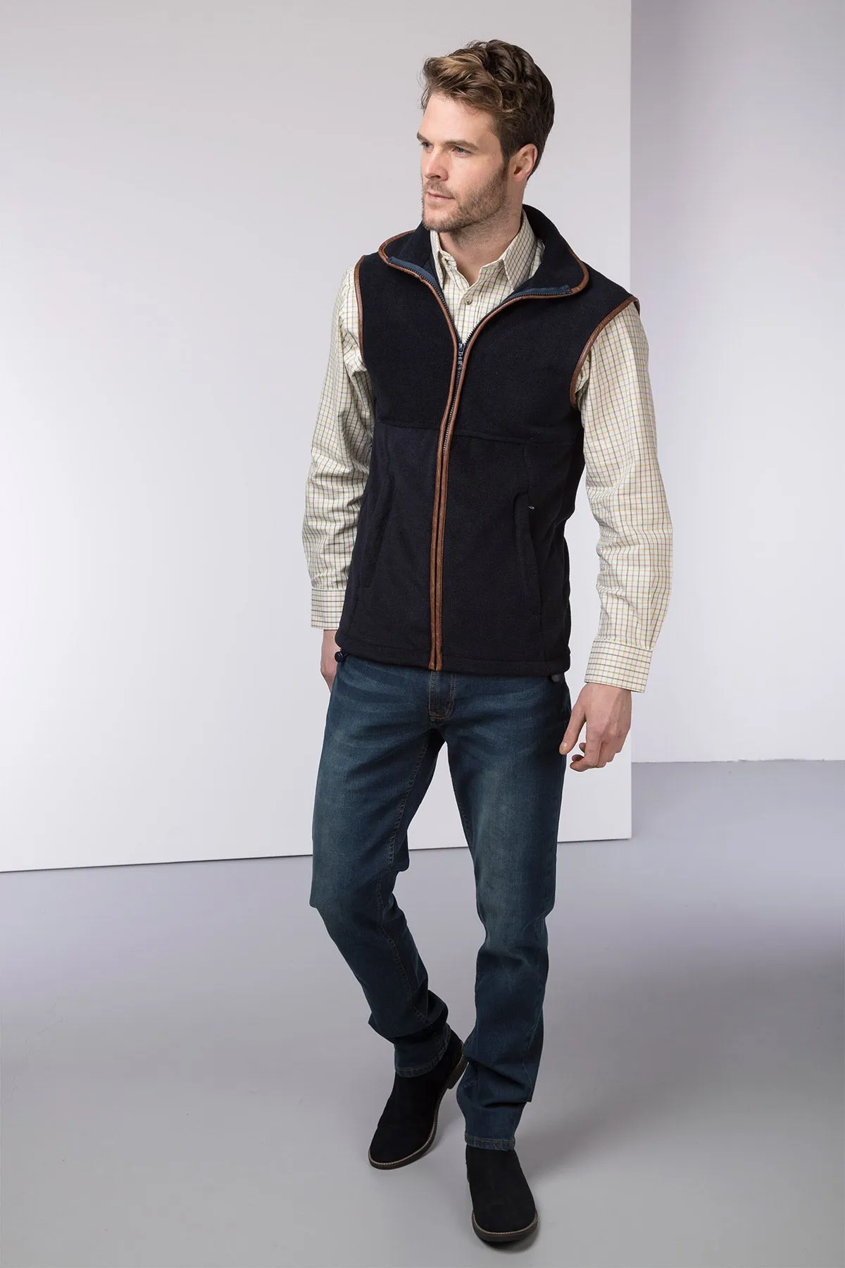 Men's Fleece Gilet - Harpham