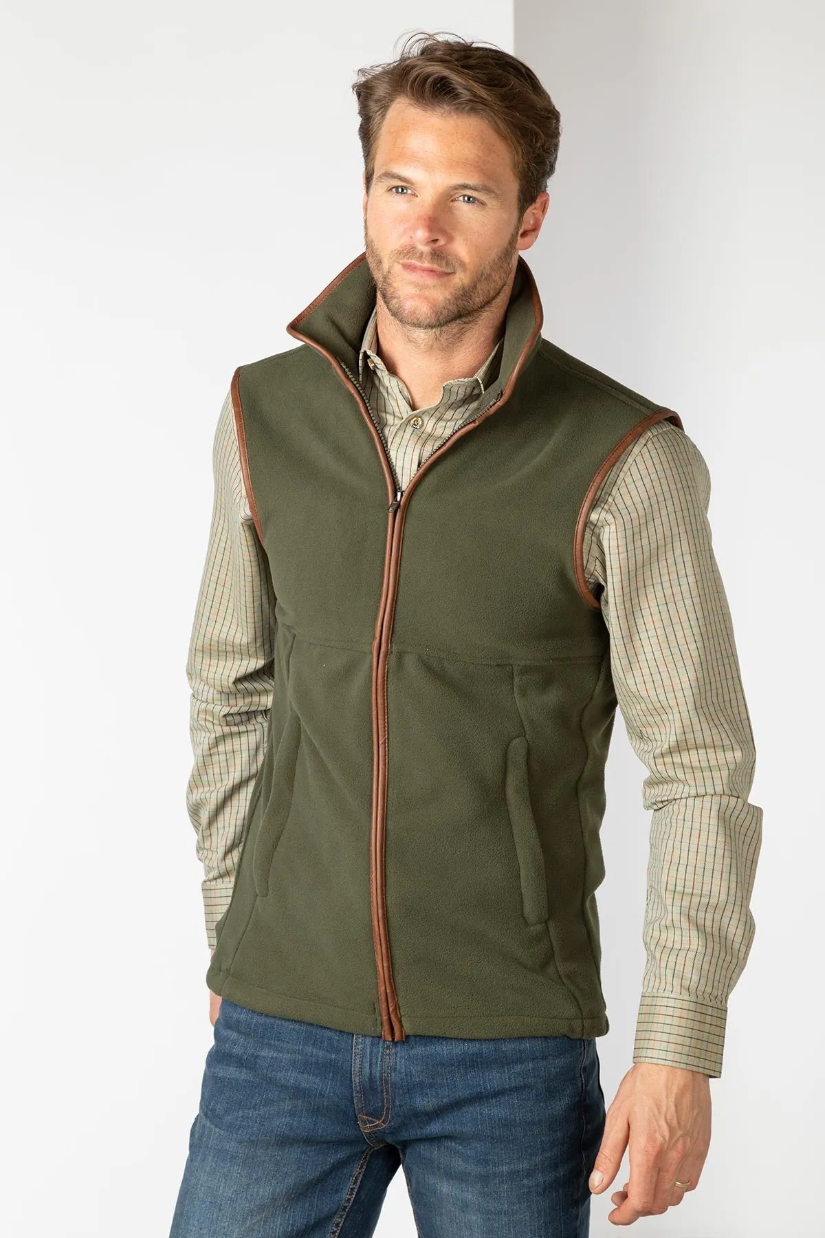 Men's Fleece Gilet - Harpham