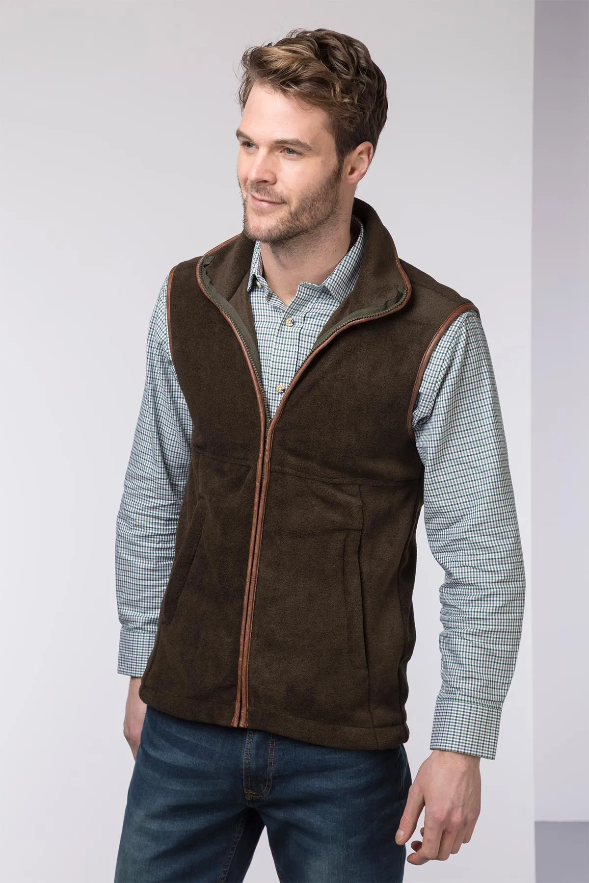 Men's Fleece Gilet - Harpham