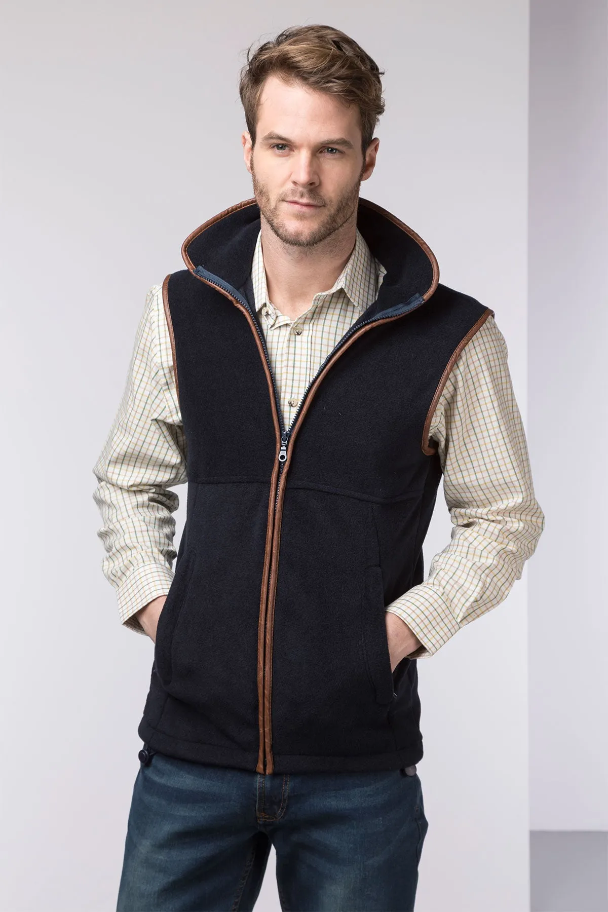 Men's Fleece Gilet - Harpham