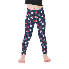 Mickey Flags Kid's Leggings