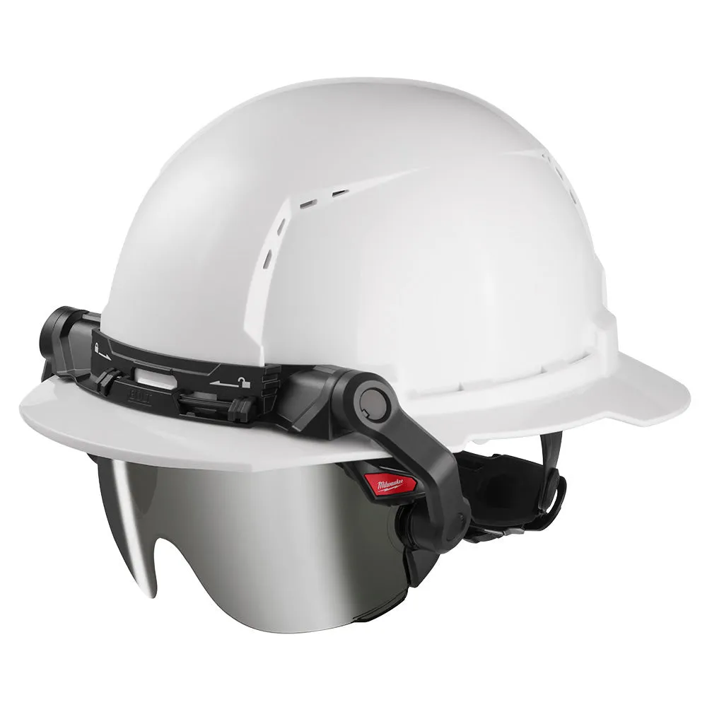 Milwaukee 48-73-1419 BOLT Eye Visor - Mirrored Dual Coat Lens (Compatible with Milwaukee BOLT Safety Helmets & BOLT Hard Hats)