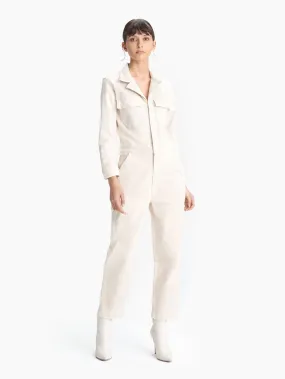 Mother Denim - The Fixer Jumpsuit in Birch