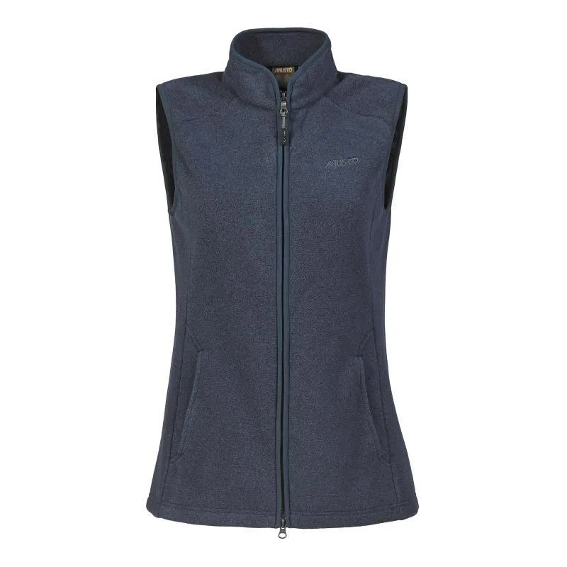 Musto Fenland Polartec Ladies Fleece Gilet - Navy