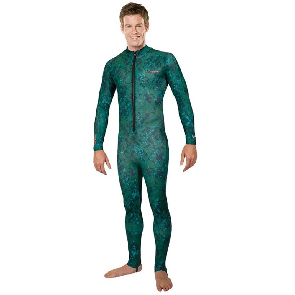 Open Box Henderson Spandex Printed Unisex Adults Jumpsuit Scuba Diving Wetsuit-Free Dive - Medium