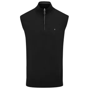 Oscar Jacobson Bob Pin Sleeveless Sweater - Black