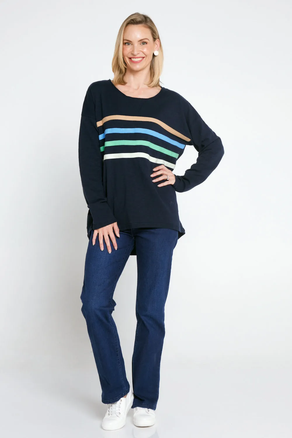 Outlook Sweater - Dark Sapphire