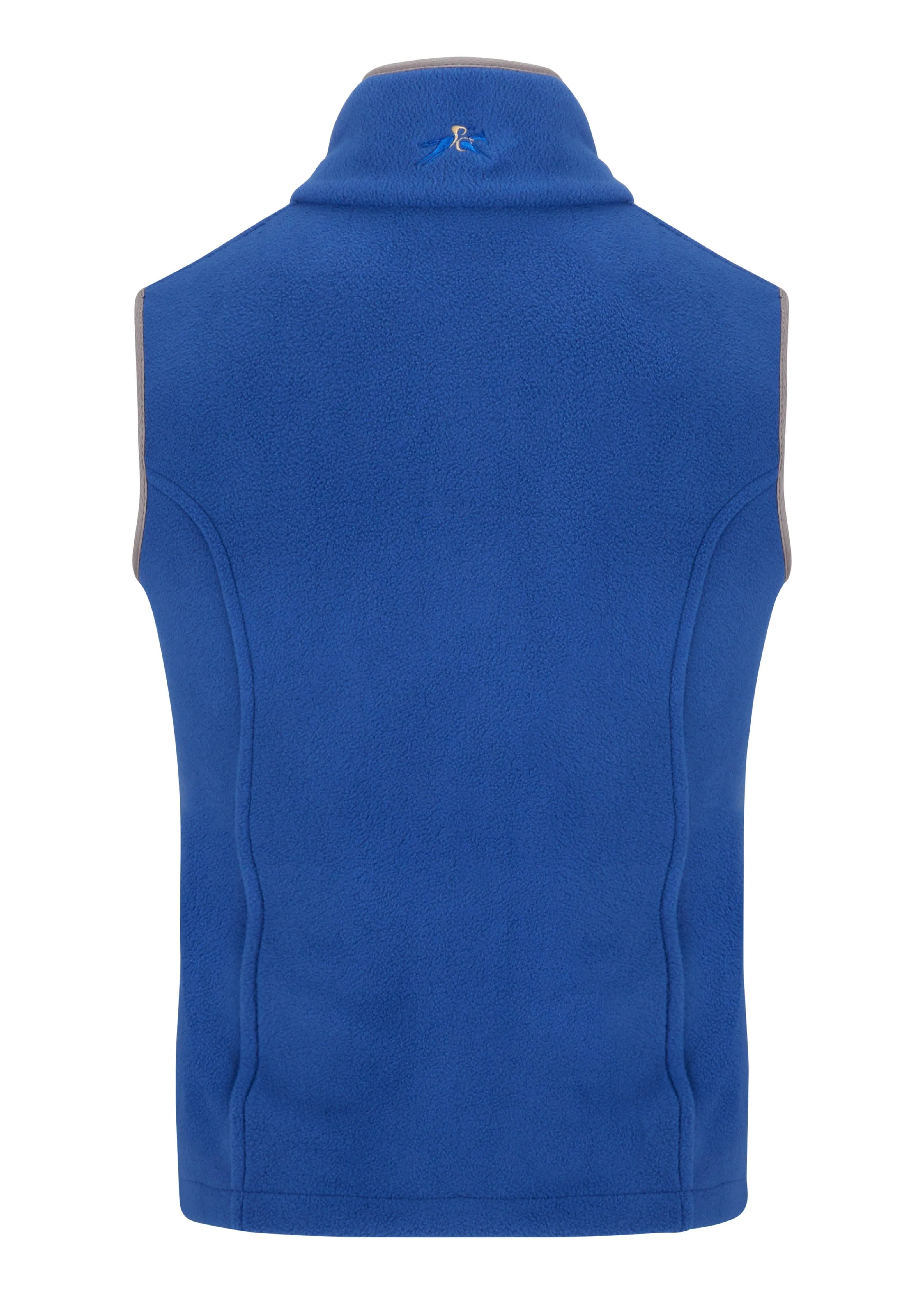 Paddock Fleece Waistcoat Royal Blue Childrens By Pc Racewear