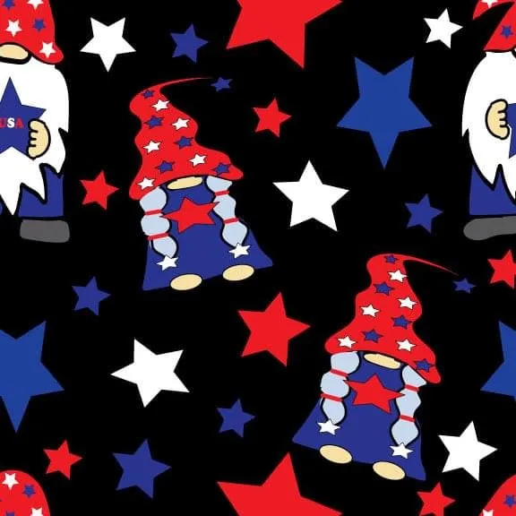 Patriotic gnome pocket leggings